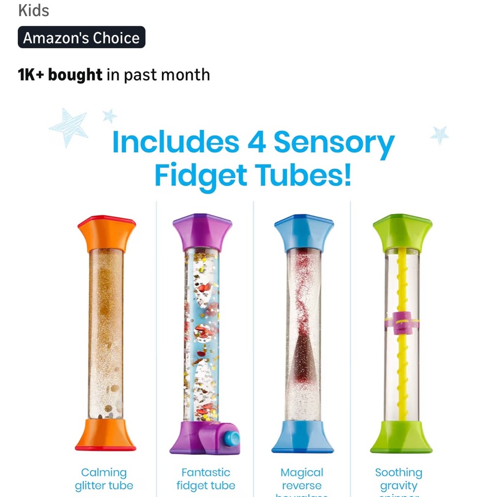 Vibrant Learning Toy Set with Mirror and Pop Fidget - Picture 8 of 8